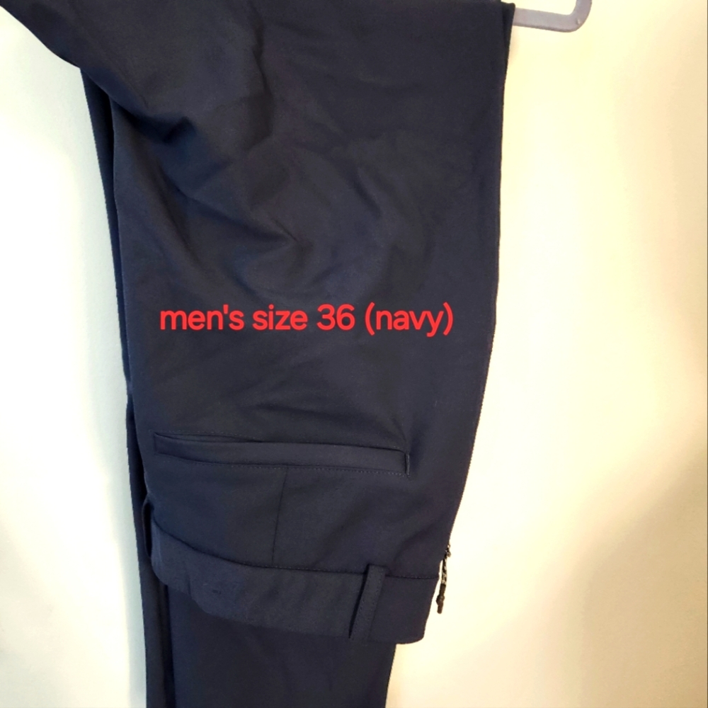 Navy Men's Dress Pants